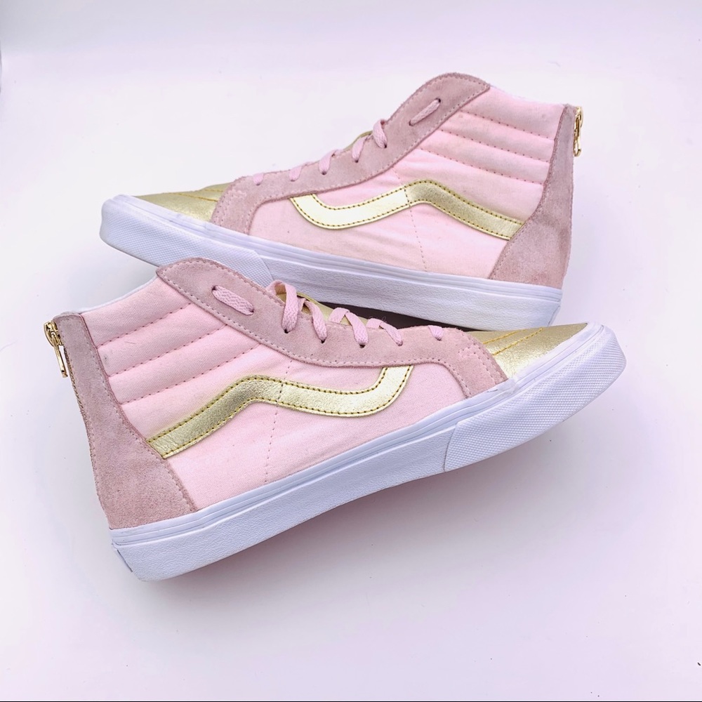VANS Metallic Toe Sk8-Hi Zip